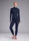 Full-zip blu fitted in tessuto elasticizzato ALTAVIA STUDIO_3