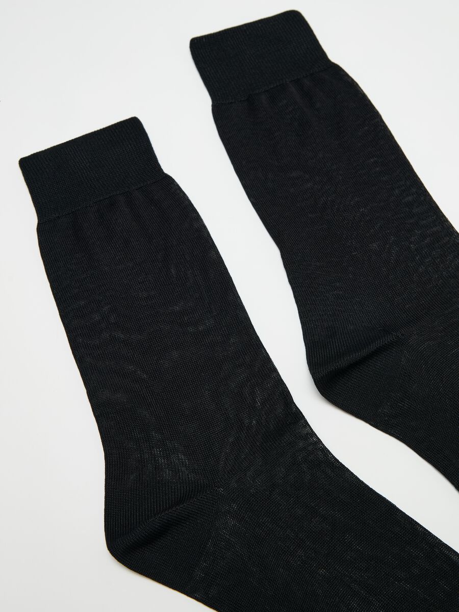 Three-pair pack midi socks in Scottish yarn_2