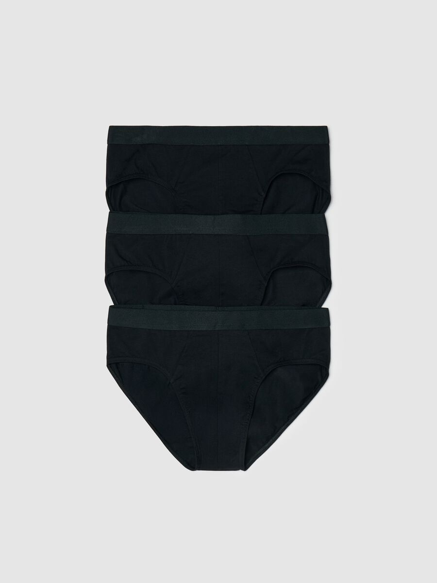Three-pair pack briefs in stretch cotton_4