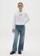 Girls' skater jeans in pure cotton denim_0