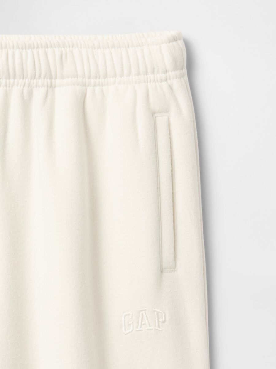 Pantaloni bianchi in maglia_4