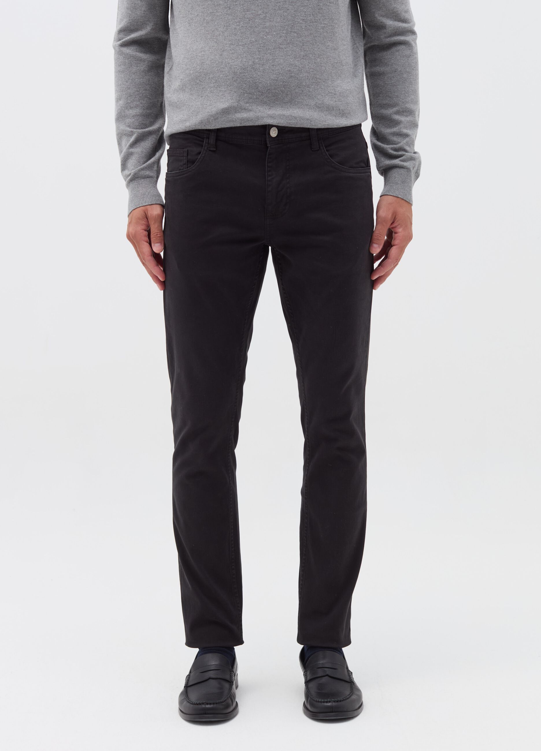 Pantaloni Uomo Eleganti Cargo Skinny Vita Alta e altro OVS