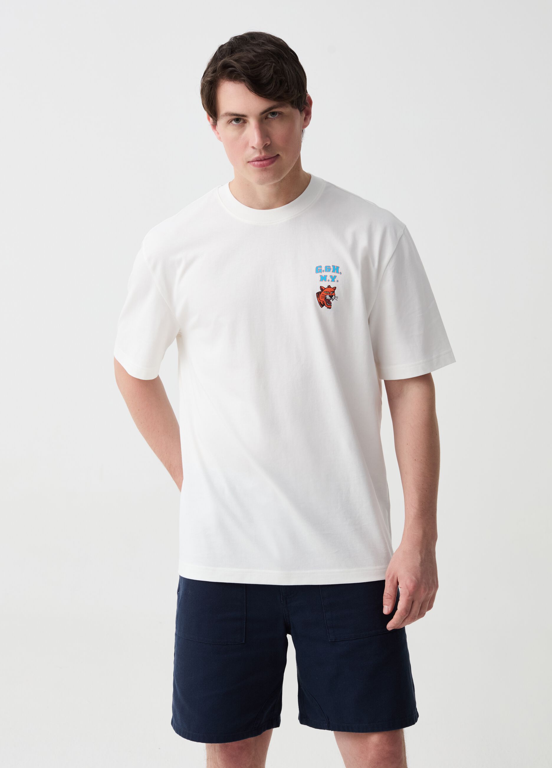 Ovs T-shirt in cotone con stampa