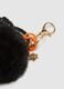 Multicolour Keychain with Pompon_1