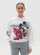 French terry sweatshirt with Mickey Mouse print_0