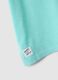 Polo in puro cotone azzurra da bambino regular fit con ricamo_3