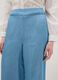 Light blue pure lyocell palazzo trousers with elasticated waist, wide-leg_3