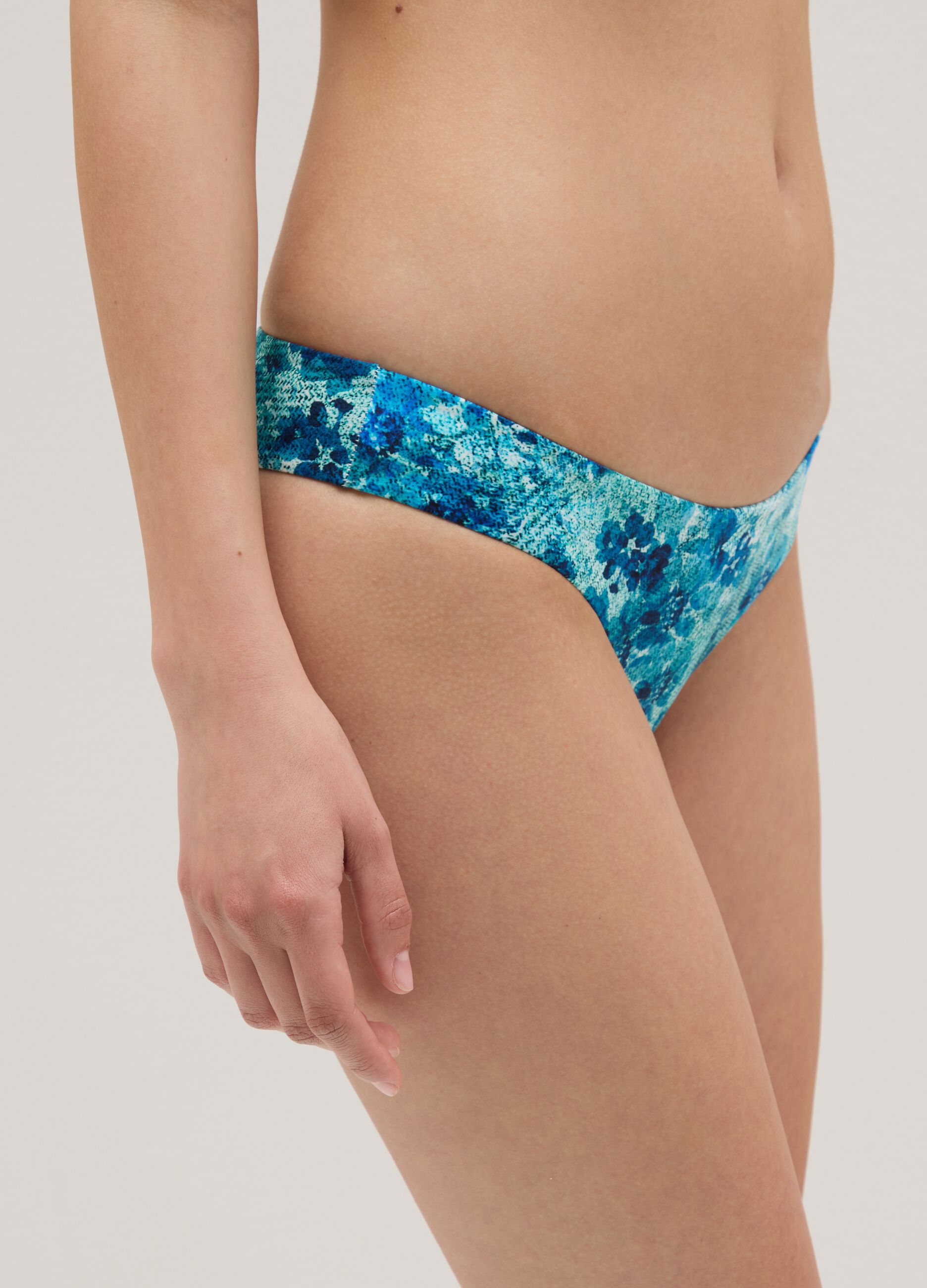 Slip bikini da donna in misto elasticizzato