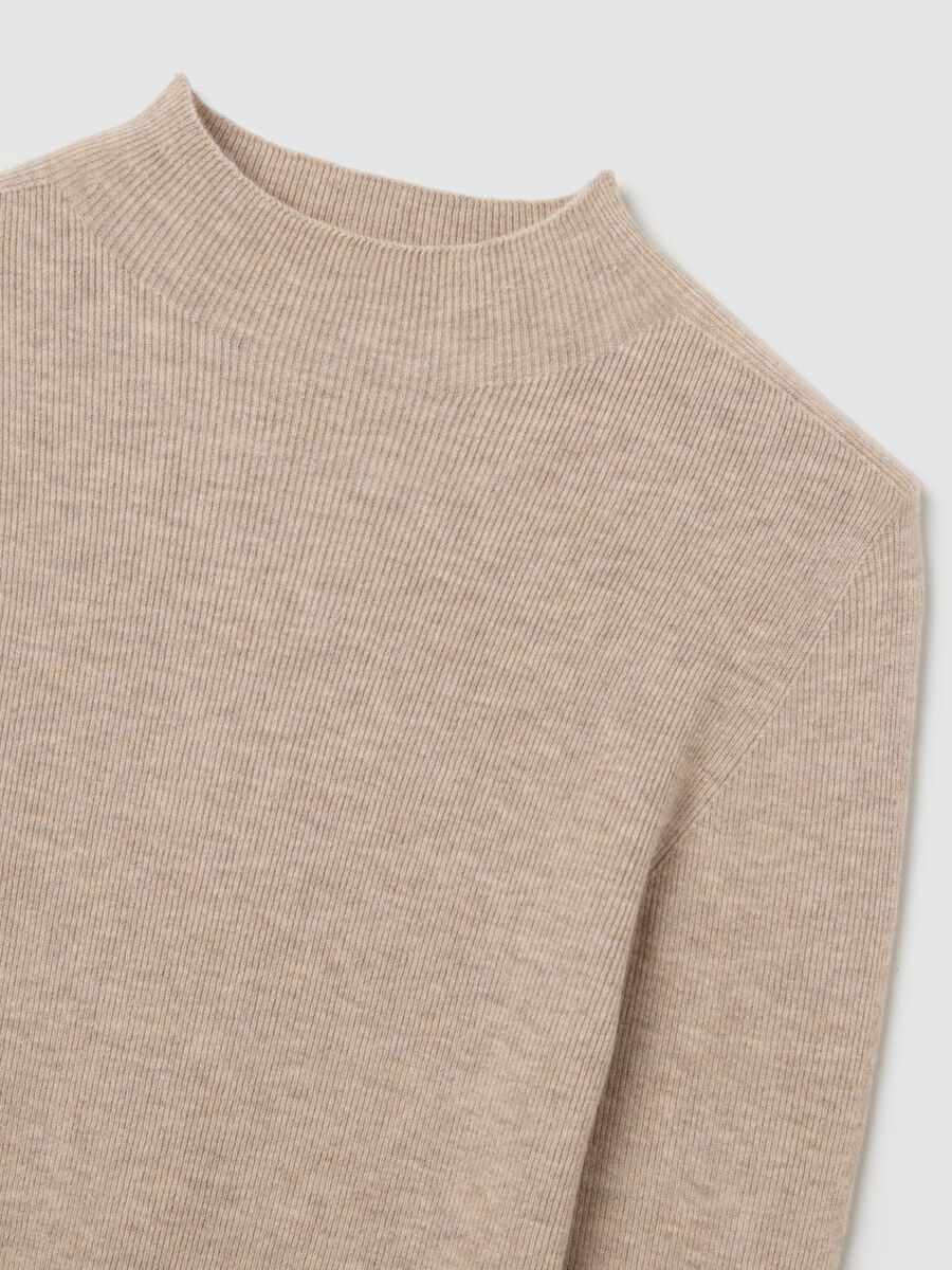 Maglione beige regular fit_5