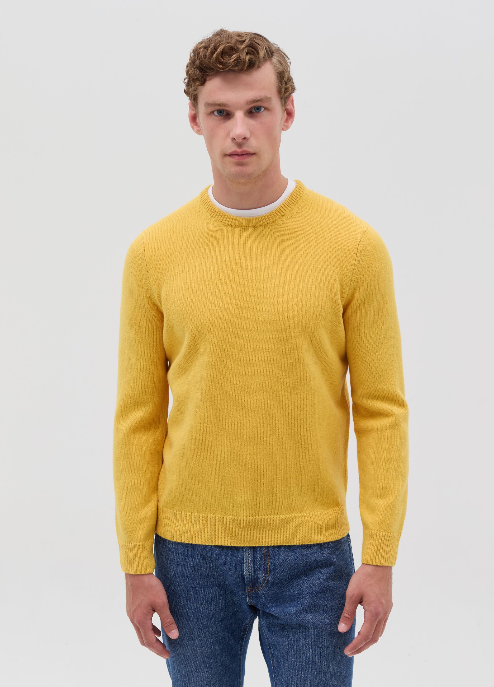Maglioni Uomo Giallo OVS