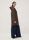 Long brown hooded jacket with zip_2