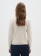 Beige High Neck Regular Fit Jumper_2