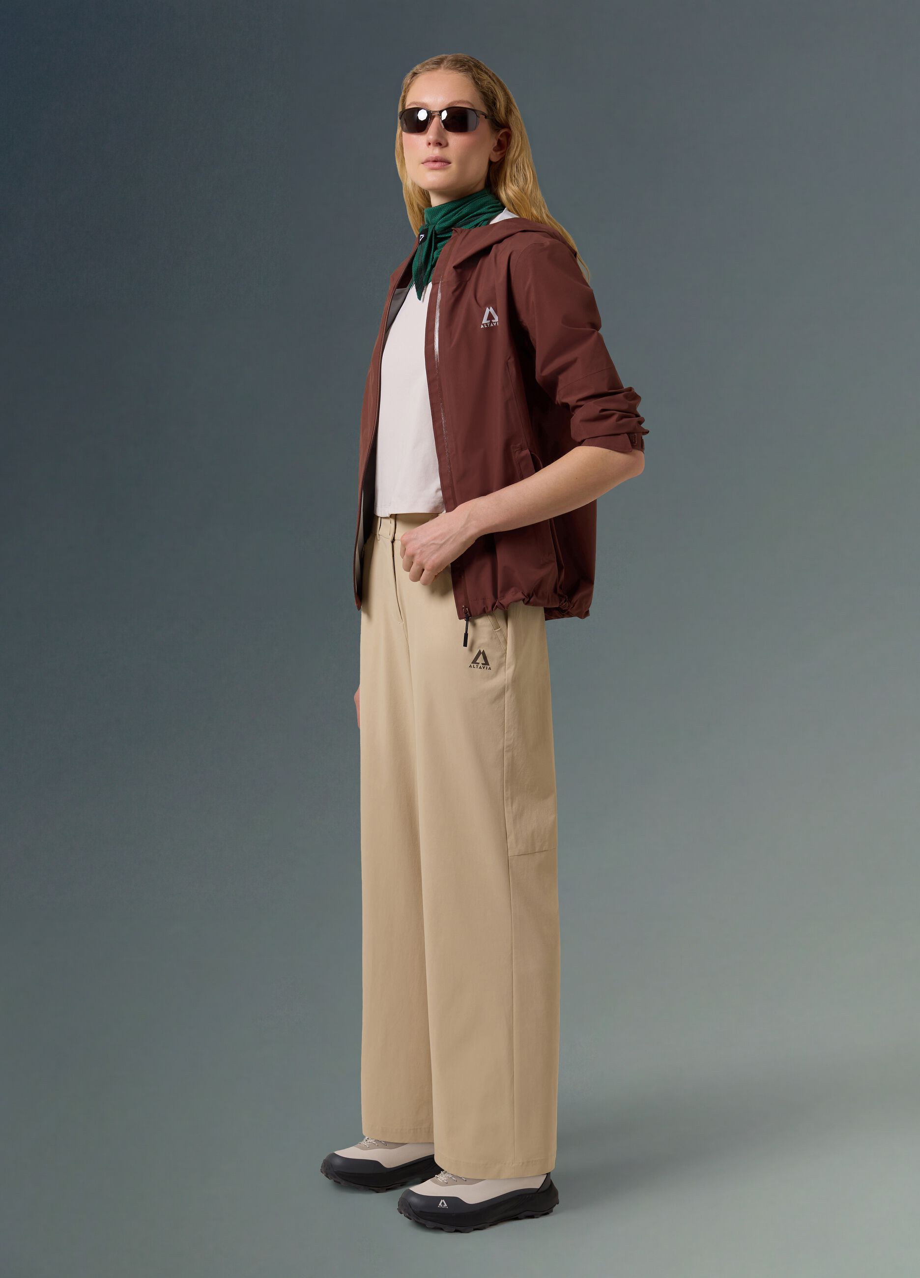 Pantaloni da trekking wide leg ALTAVIA WITH DEBORAH COMPAGNONI
