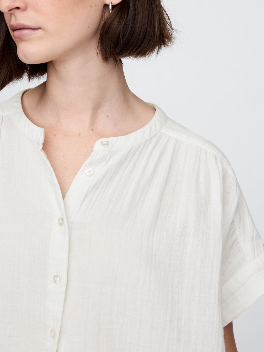 Camicia leggera bianco in tessuto_3