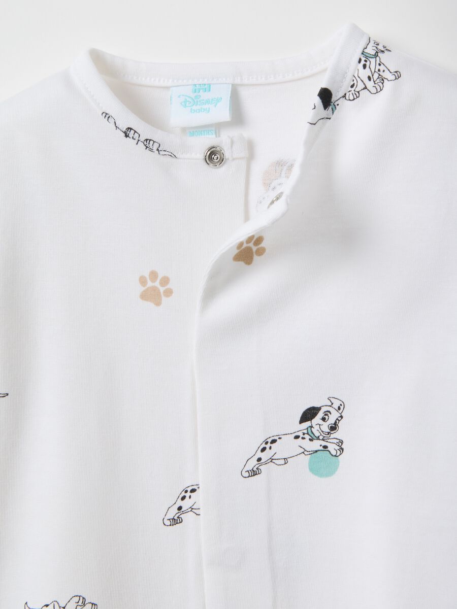 Disney multicolour newborn cotton sleepsuits twin pack_2