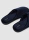 Padded blue slippers for home_2