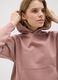 Pink regular fit cotton blend sweatshirt_3