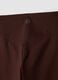 Brown flared leggings in breathable stretch fabric ALTAVIA STUDIO_9