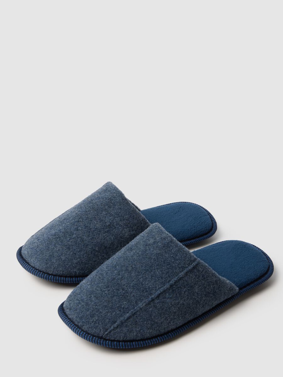 Pantofole blu con interno morbido_2