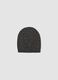 Grey viscose and stretch wool beanie_1