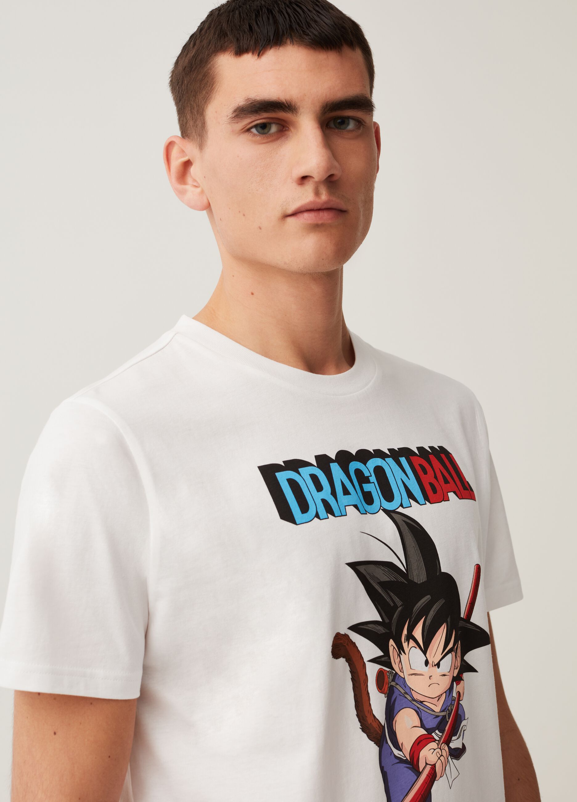 T-shirt with Dragon Ball Z Goku print