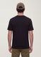 Men&rsquo;s black pure cotton regular-fit short-sleeve T-shirt_3
