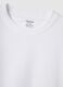 White long-sleeve t-shirt in stretchy cotton regular fit_5
