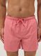 Pink swim shorts with elasticated waist_1