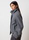 Grey wool-blend coat with regular fit_3