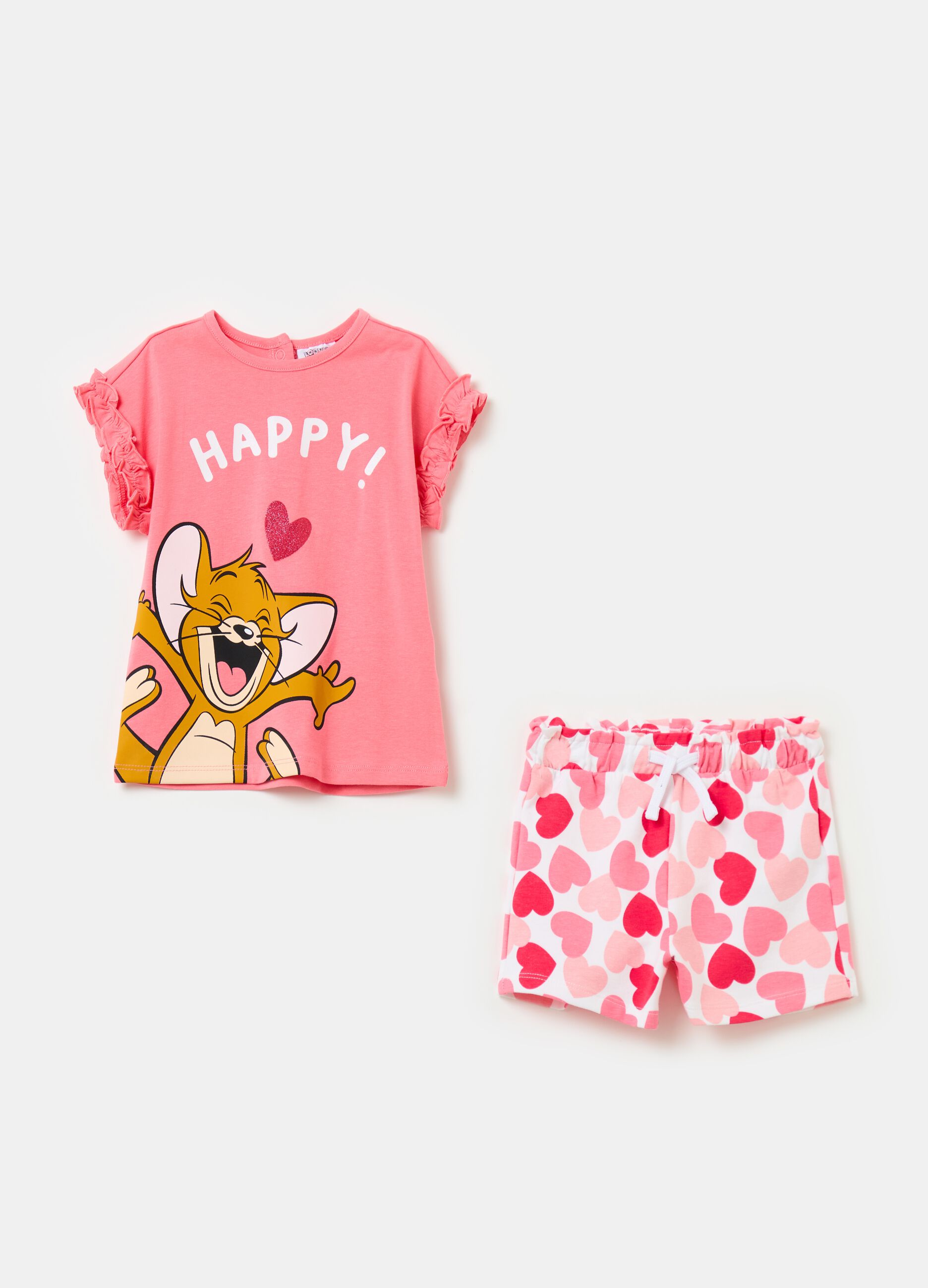 Jogging set with Tom & Jerry print