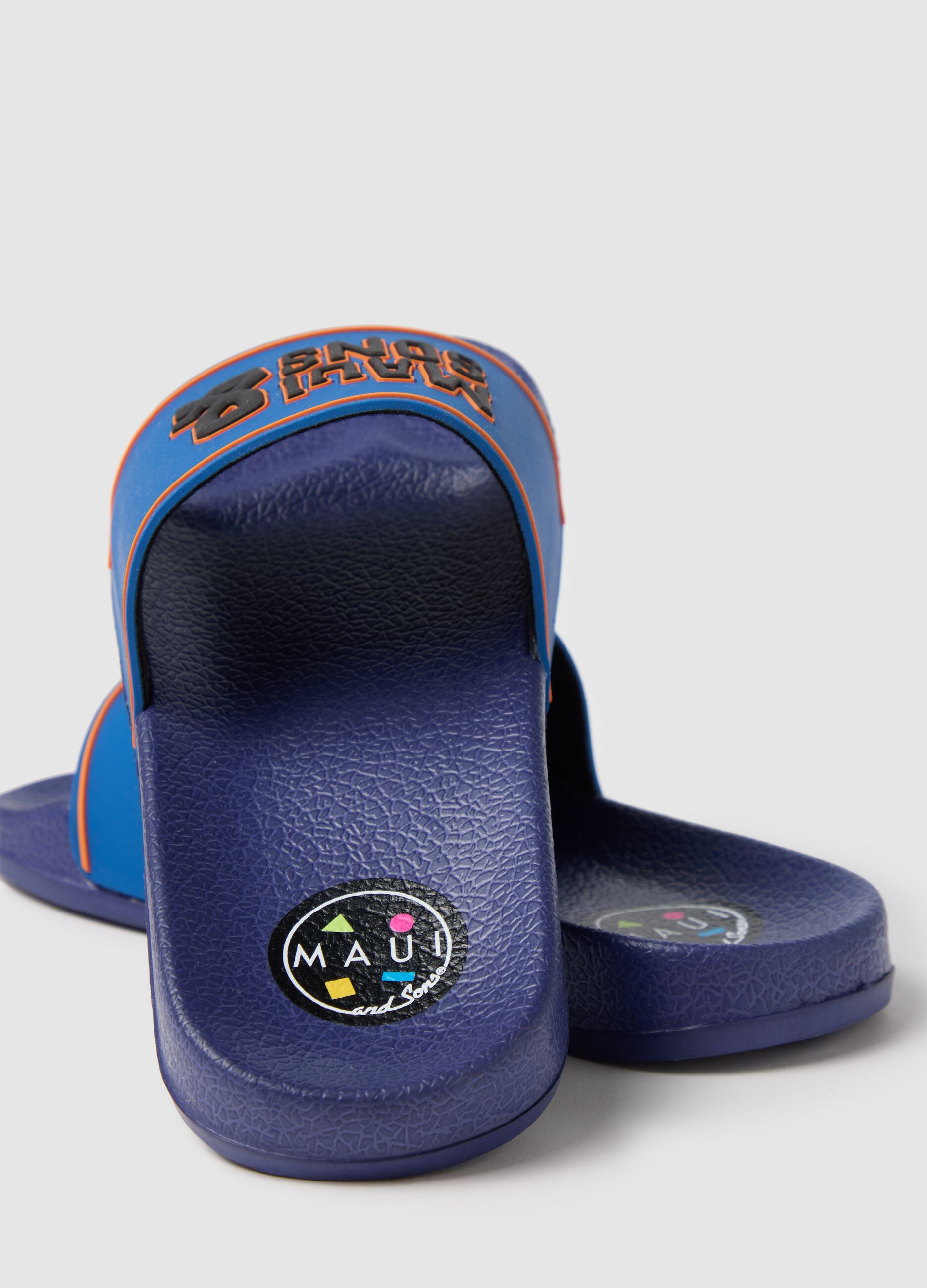 Maui & Sons Blue Kids' Slippers