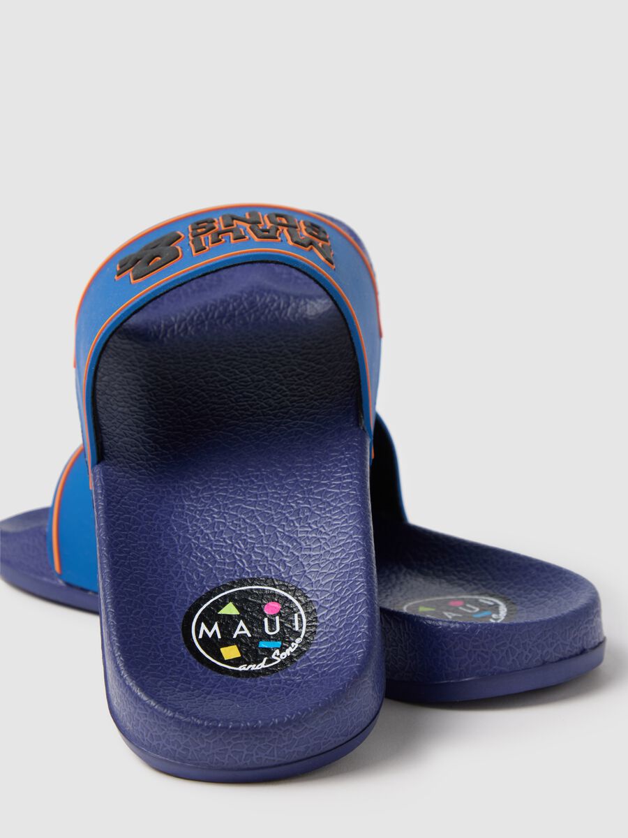 Maui & Sons Blue Kids' Slippers_2