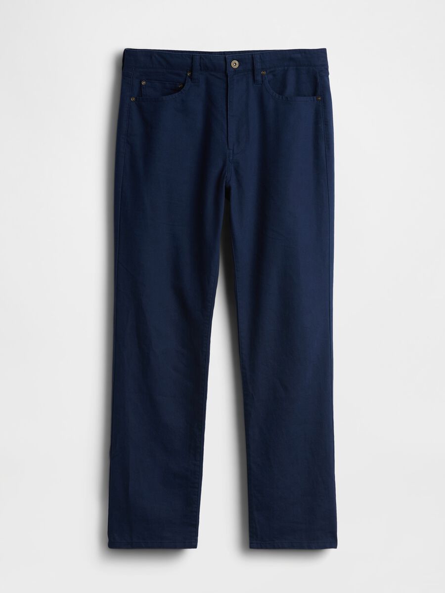 Linen and cotton-blend trousers_4
