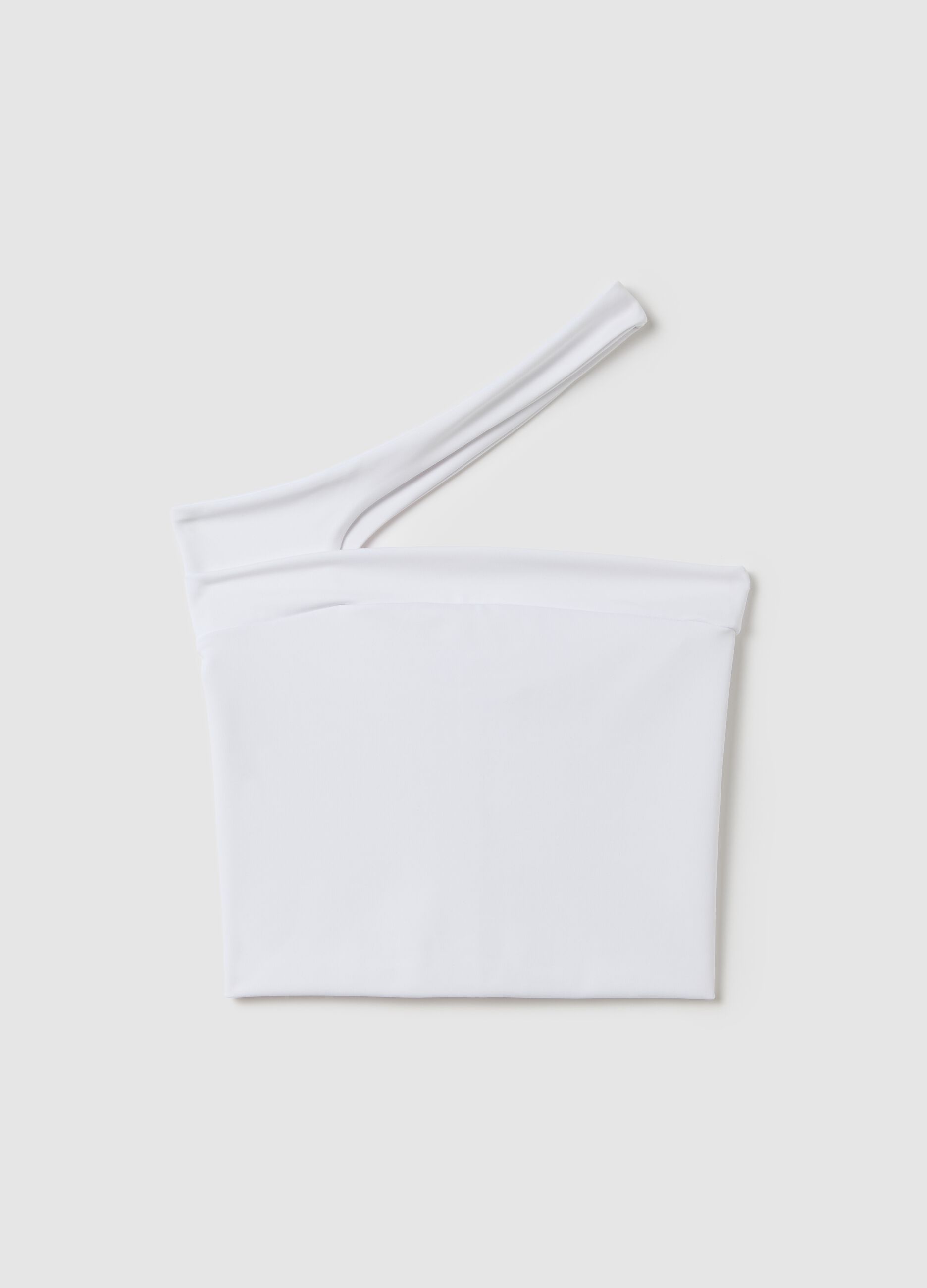 Asymmetrical Adjustable Top White