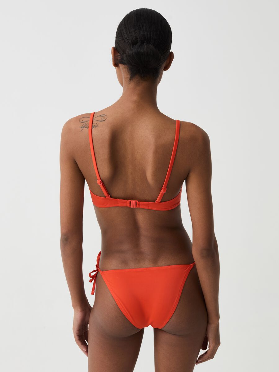 Solid colour bralette bikini top_2