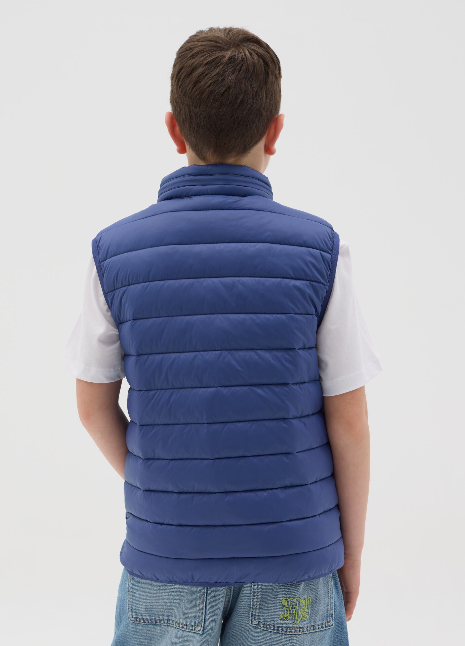 Water-repellent ultralight gilet