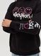 Sweatshirt with hood “Smiling World” print_1