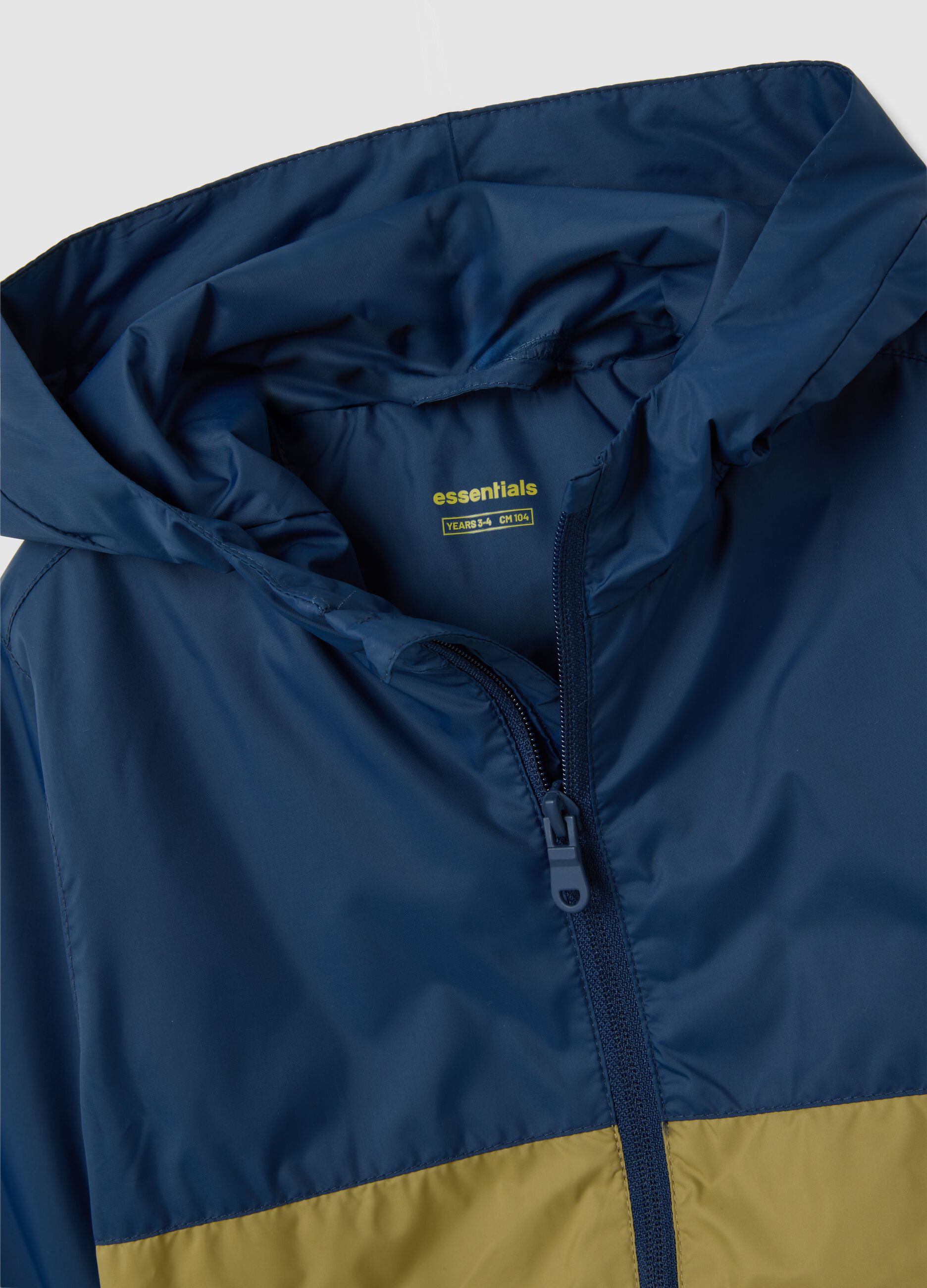 Kids' Jacket in Multicolour Water-Repellent Fabric