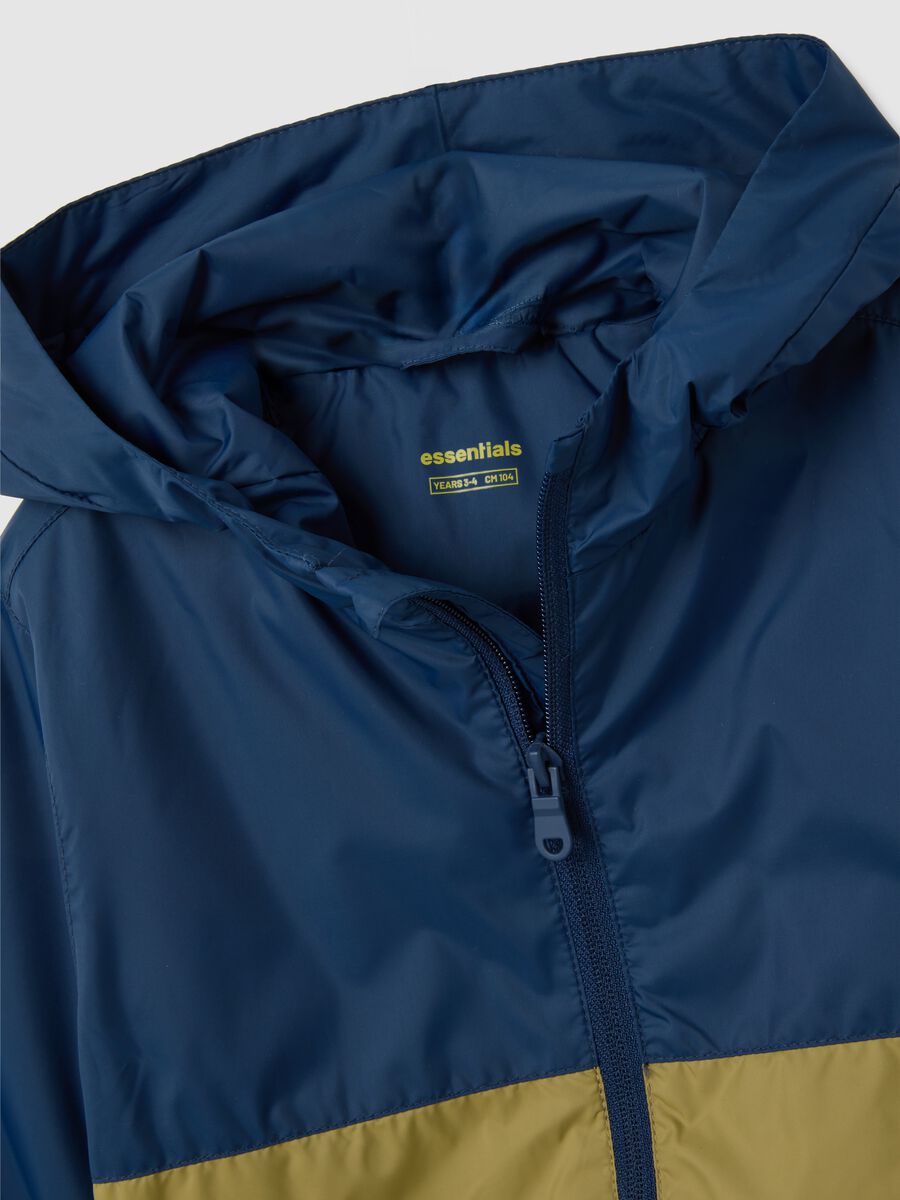 Kids' Jacket in Multicolour Water-Repellent Fabric_3