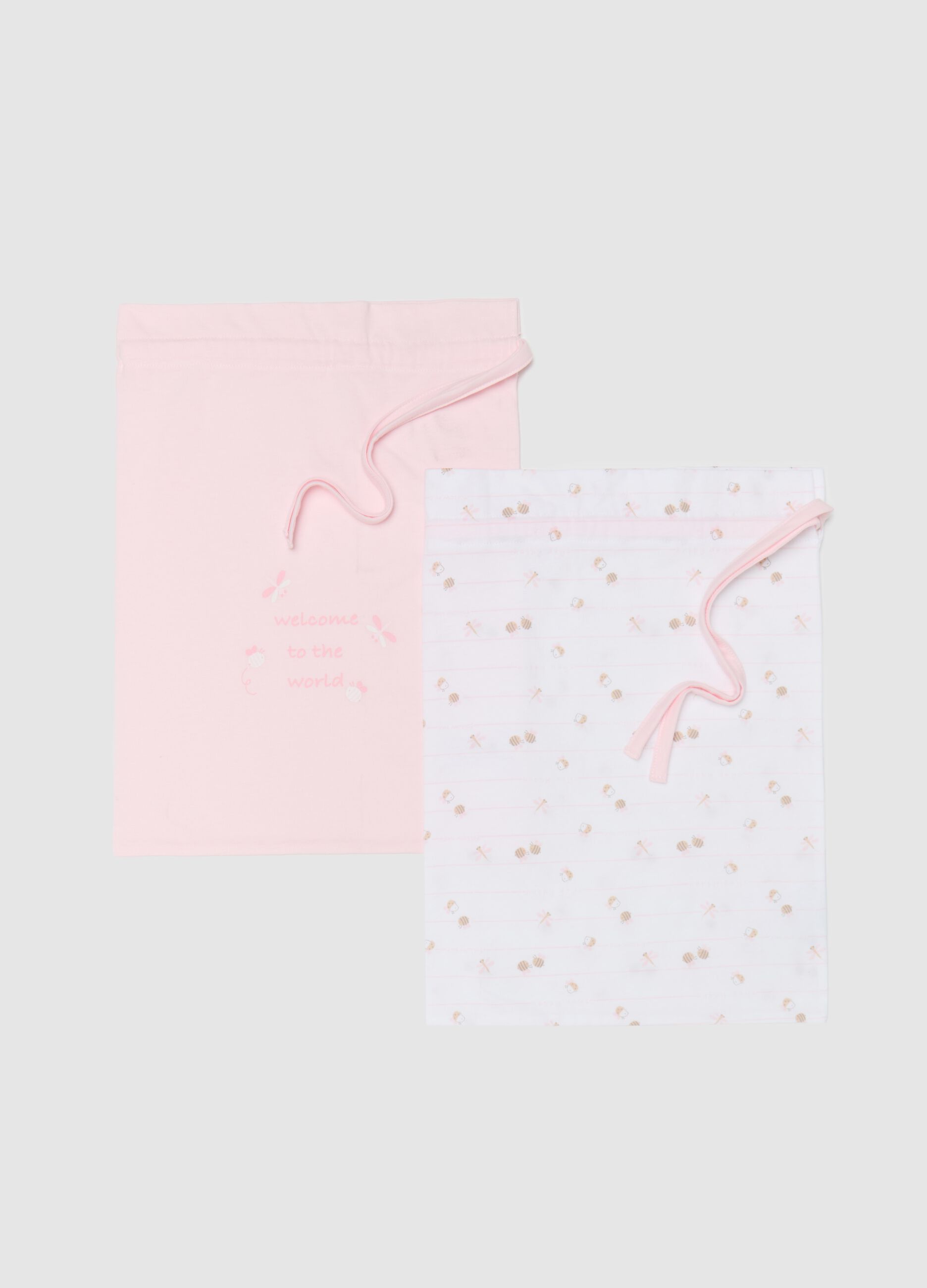 Two-pack laundry bags