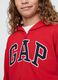 Red hoodie with GAP logo_3
