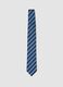 Multicolour striped pure silk tie 8 cm wide_0