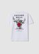 White pure cotton short-sleeve T-shirt_1