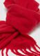 Red girl's scarf with fringes_1