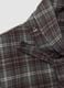 Grey flannel shirt in stretch viscose with tie, slim fit_6