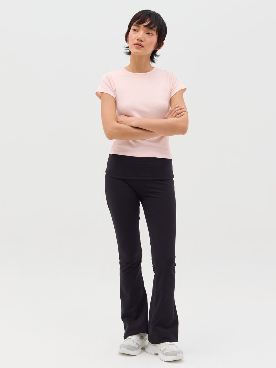 Slim-fit T-shirt in cotton_1