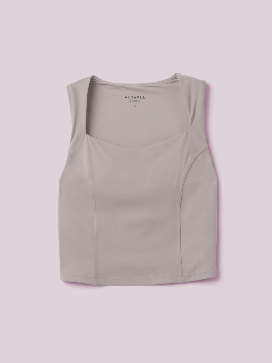 Crop top con sostegno leggero ALTAVIA STUDIO_4