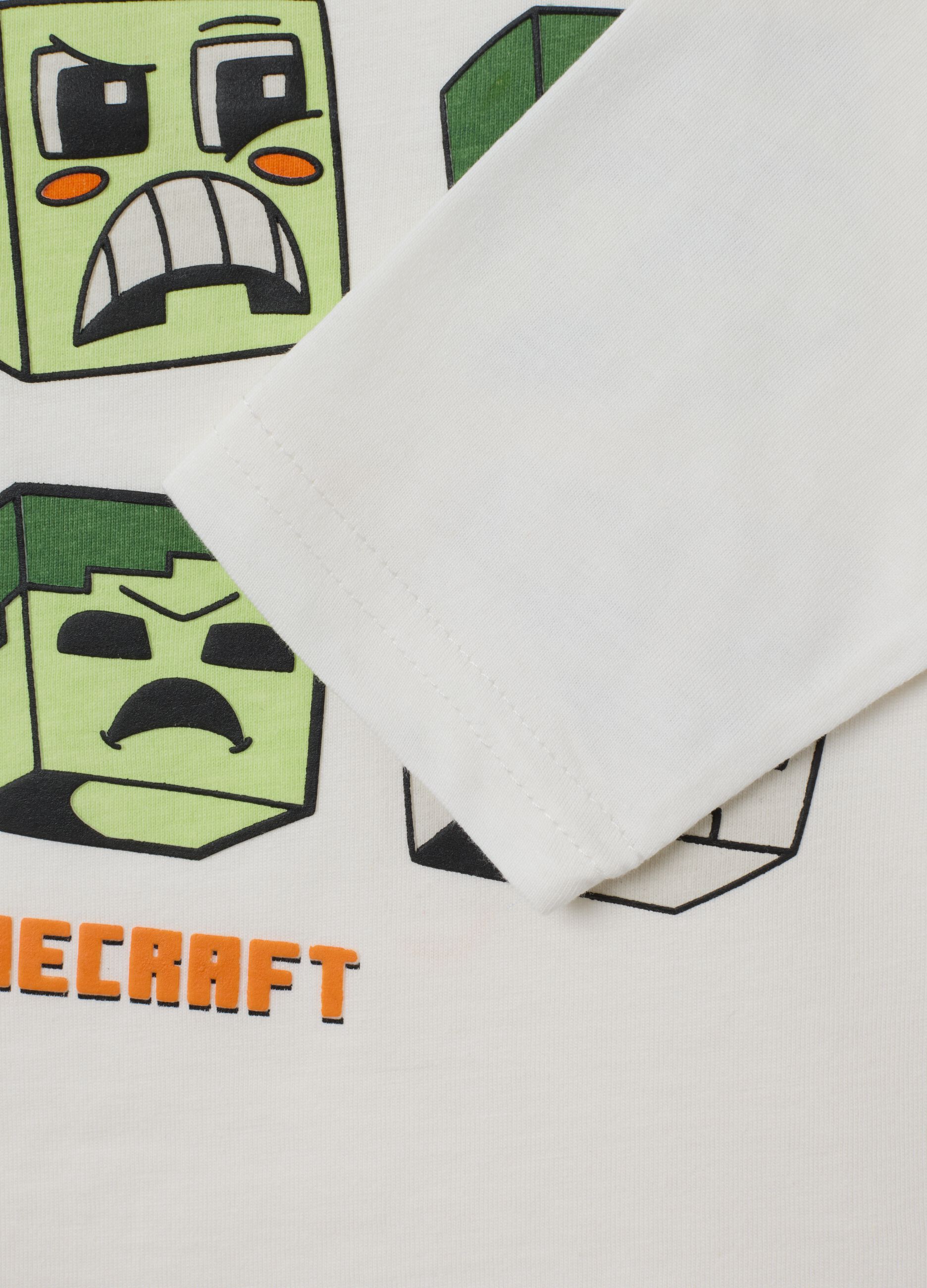 Kids' pure cotton white T-shirt