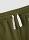 Green 100% cotton set with crew-neck sweatshirt for boys_3