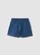 Pure Cotton Blue Shorts for Boys Regular Fit_1
